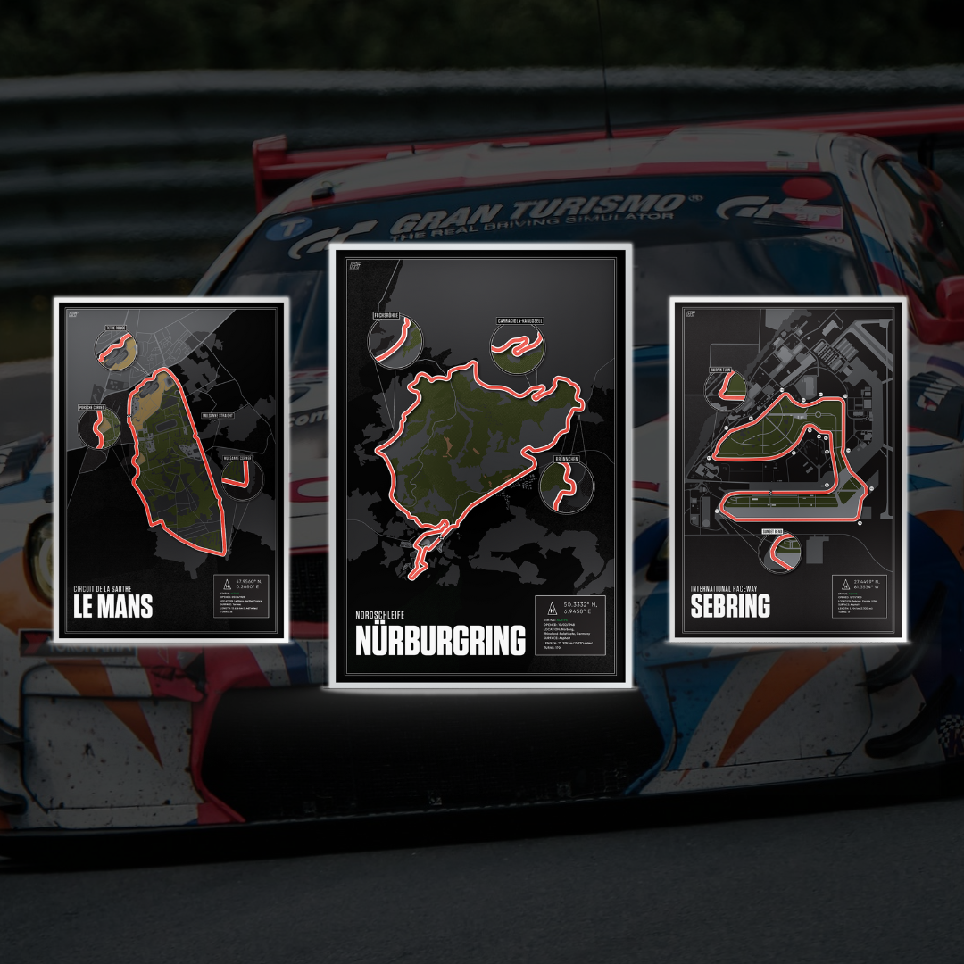 Endurance Racetrack Artwork – Racetrack Prints