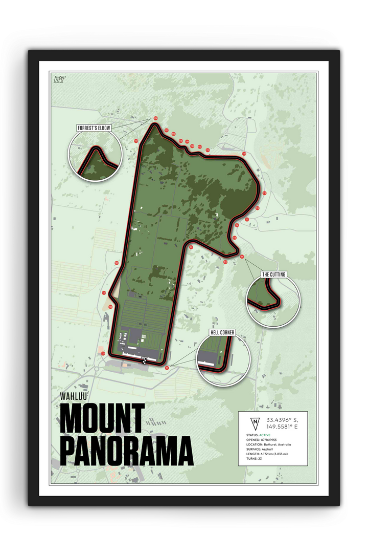 Watkins Glen, New York - Stock Car Racetrack Artwork