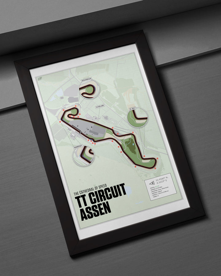TT Circuit Assen, Netherlands (Day) - MotoGP Racetrack Artwork