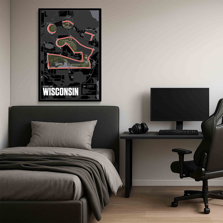 Road America, USA - Endurance Racetrack Artwork