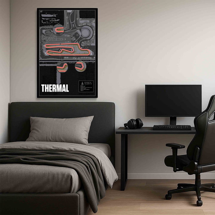 The Thermal Club – South Palm Circuit, USA - Training Racetrack Artwork