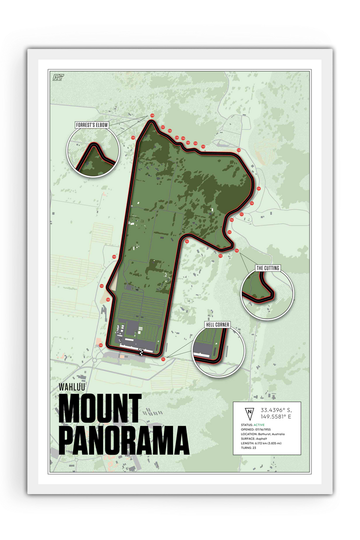 Watkins Glen, New York - Stock Car Racetrack Artwork