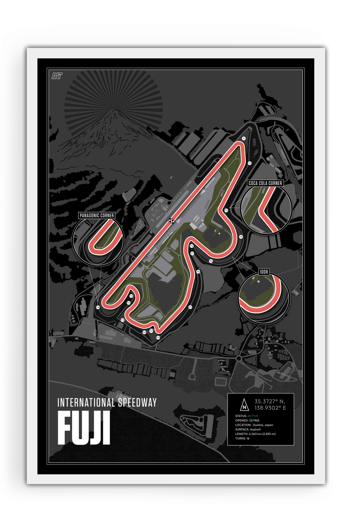 Fuji Speedway 50th anniversary ピンズ Fuji Speedway 50th